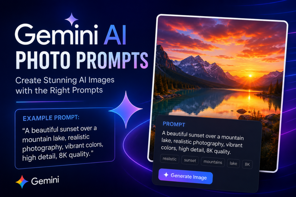 Gemini AI Photo Prompts